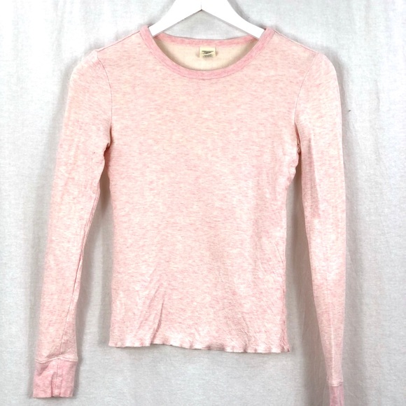 ⭐️ 5/$30 AE thermal long sleeve (heather pink) - Picture 1 of 7